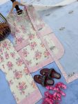 FANCY CHIFFON GEORGETTE DIGITAL PRINT WITH EMBROIDERY SEQUENCE WORK TOP PATIYALA WITH DUPATTA FESTIVE WEAR WHOLESALE PRICE ETHNIC GARMENT (2)