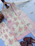 FANCY CHIFFON GEORGETTE DIGITAL PRINT WITH EMBROIDERY SEQUENCE WORK TOP PATIYALA WITH DUPATTA FESTIVE WEAR WHOLESALE PRICE ETHNIC GARMENT (2)