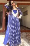 FANCY CHINON DIGITAL PRINTED WITH REAL MIRROR AND EMBROIDERY WORK TOP BOTTOM WITH BLOUSE PARTY WEAR WHOLESALE PRICE ETHNIC GARMENT (3)
