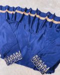 FANCY CHINON EMBROIDERY SEQUENCE WORK WITH HEAVY LACE WORK KID’S GOWN BOTTOM WITH DUPATTA FESTIVE WEAR WHOLESALE PRICE ETHNIC GARMENT (3)