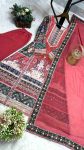 FANCY CHINON SILK DIGITAL PRINT WITH READY MADE LACE BORDER AND REAL MIRROR HAND WORK TOP PALAZZO WITH DUPATTA FESTIVE WEAR WHOLESALE PRICE ETHNIC GARMENT (10)