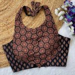 FANCY COTTON AJRAKH PRINTED STITCHED BLOUSE PARTY WEAR WHOLESALE PRICE ETHNIC GARMENT (7)