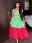 FANCY COTTON HANDWORK ONE PIECE PARTY WEAR WHOLESALE PRICE ETHNIC GARMENT (4)