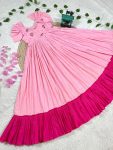 FANCY COTTON HANDWORK ONE PIECE PARTY WEAR WHOLESALE PRICE ETHNIC GARMENT (2)