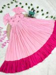 FANCY COTTON HANDWORK ONE PIECE PARTY WEAR WHOLESALE PRICE ETHNIC GARMENT (2)