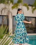 FANCY COTTON PRINT WORK ONE PIECE CASAUL WEAR WHOLESALE PRICE ETHNIC GARMENT (4)