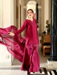 FANCY CREPE SILK THREAD WITH SEQUENCE WORK TOP PATIYALA WITH DUPATTA MAROON