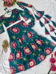 FANCY DIGITAL PRINTED LEHENGA SAREE WITH ATTACHED DUPATTA AND BLOUSE PARTY WEAR WHOLESALE PRICE ETHNIC GARMENT (3)
