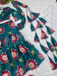 FANCY DIGITAL PRINTED LEHENGA SAREE WITH ATTACHED DUPATTA AND BLOUSE PARTY WEAR WHOLESALE PRICE ETHNIC GARMENT (3)