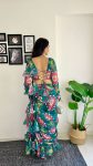 FANCY DIGITAL PRINTED LEHENGA SAREE WITH ATTACHED DUPATTA AND BLOUSE PARTY WEAR WHOLESALE PRICE ETHNIC GARMENT (3)