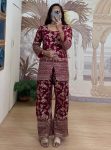 FANCY DOLA SILK EMBROIDERY WORK ON DAMAN PATTA CO-ORD SET PARTY WEAR WHOLESALE PRICE ETHNIC GARMENT (5)