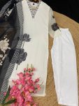 FANCY GEORGETTE DIGITAL PRINT WORK TOP BOTTOM WITH DUPATTA FESTIVE WEAR WHOLESALE PRICE ETHNIC GARMENT (5)
