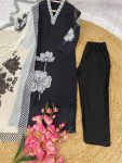 FANCY GEORGETTE DIGITAL PRINT WORK TOP BOTTOM WITH DUPATTA FESTIVE WEAR WHOLESALE PRICE ETHNIC GARMENT (9)