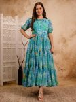 FANCY GEORGETTE DIGITAL PRINTED ONE PIECE  RAMA