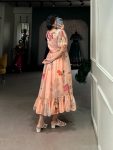 FANCY GEORGETTE FLORAL PRINTED ONEPIECE CASAUL WEAR WHOLESALE PRICE ETHNIC GARMENT (10)
