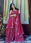 FANCY GEORGETTE FOIL MIRROR AND THREAD WORK BLOUSE KOTI WITH PALAZZO PARTY WEAR WHOLESALE PRICE ETHNIC GARMENT (4)