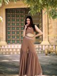 FANCY GEORGETTE LATKAN WORK TOP KOTI WITH SHARARA PARTY WEAR WHOLESALE PRICE ETHNIC GARMENT (13)