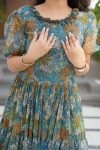 FANCY GEORGETTE PRINTED ONE PIECE CASUAL WEAR WHOLESALE PRICE ETHNIC GARMENT (3)