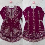 FANCY GEORGETTE THREAD SEQUENCE WORK TOP SHARARA WITH DUPATTA PARTY WEAR WHOLESALE PRICE ETHNIC GARMENT (1)