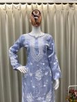 FANCY JIMMY CHOO EMBROIDERY WORK KURTI PALAZZO SET FESTIVE WEAR WHOLESALE PRICE ETHNIC GARMENT (3)