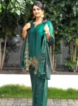 FANCY JIMMY CHOO SILK EMBROIDERY SEQUENCE WORK TOP PALAZZO WITH DUPATTA FESTIVE WEAR WHOLESALE PRICE ETHNIC GARMENT (6)