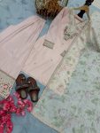 FANCY NATURAL CREPE EMBROIDERY SEQUENCE WORK TOP PALAZZO WITH DUPATTA FESTIVE WEAR WHOLESALE PRICE ETHNIC GARMENT (3)