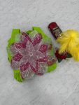 FANCY PARAMPARA SILK FLOWER CUTTING PASTING WORK ONE PIECE PARTY WEAR WHOLESALE PRICE ETHNIC GARMENT (6)