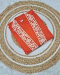 FANCY PV CHANDERI SEQUENCE CODING EMBROIDERY WORK TOP BOTTOM WITH DUPATTA FESTIVE WEAR WHOLESALE PRICE ETHNIC GARMENT (3)