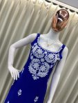 FANCY RAYON EMBROIDERY WORK KURTI PALAZZO SET FESTIVE WEAR WHOLESALE PRICE ETHNIC GARMENT (11)