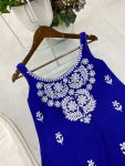 FANCY RAYON EMBROIDERY WORK KURTI PALAZZO SET FESTIVE WEAR WHOLESALE PRICE ETHNIC GARMENT (11)