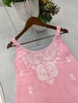 FANCY RAYON EMBROIDERY WORK KURTI PALAZZO SET FESTIVE WEAR WHOLESALE PRICE ETHNIC GARMENT (15)