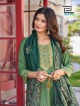 FANCY RAYON FOIL PRINT WITH EMBROIDERY WORK TOP BOTTOM WITH DUPATTA FESTIVE WEAR WHOLESALE PRICE ETHNIC GARMENT (6)