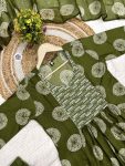 FANCY RAYON PRINT WITH EMBROIDERY WORK TOP BOTTOM WITH DUPATTA FESTIVE WEAR WHOLESALE PRICE ETHNIC GARMENT (3)
