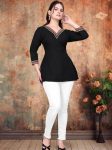 FANCY RAYON PRINTED TUNIC TOP CASAUL WEAR WHOLESALE PRICE ETHNIC GARMENT (2)