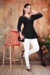 FANCY RAYON PRINTED TUNIC TOP CASAUL WEAR WHOLESALE PRICE ETHNIC GARMENT (2)