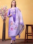 FANCY RAYON SLUB SEQUENCE EMBROIDERY WORK TOP BOTTOM WITH DUPATTA FESTIVE WEAR WHOLESALE PRICE ETHNIC GARMENT (6)