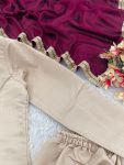 FANCY ROMAN EMBROIDERY WORK TOP BOTTOM WITH DUPATTA FESTIVE WEAR WHOLESALE PRICE ETHNIC GARMENT (4)