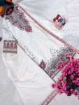 FANCY ROMAN SILK ZARI, THREAD AND SEQUENCE EMBROIDERY WORK TOP PALAZZO WITH DUPATTA FESTIVE WEAR WHOLESALE PRICE ETHNIC GARMENT(10)