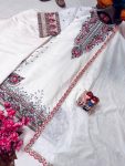 FANCY ROMAN SILK ZARI, THREAD AND SEQUENCE EMBROIDERY WORK TOP PALAZZO WITH DUPATTA FESTIVE WEAR WHOLESALE PRICE ETHNIC GARMENT(10)