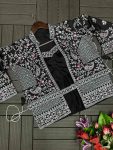 FANCY SATIN CREPE PLAIN READY TO WEAR SAREE WITH EMBROIDERY SEQUENCE WORK BLOUSE KOTI AND WAIST BELT PARTY WEAR WHOLESALE PRICE ETHNIC GARMENT (15)