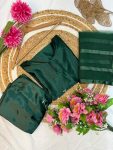 FANCY SATIN SILK PLAIN TOP PATIYALA WITH FANCY LACE BORDER DUPATTA DAILY WEAR WHOLESALE PRICE ETHNIC GARMENT (5)