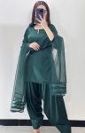 FANCY SATIN SILK PLAIN TOP PATIYALA WITH FANCY LACE BORDER DUPATTA DAILY WEAR WHOLESALE PRICE ETHNIC GARMENT (5)