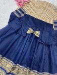 FANCY SILK COTTON JACQUARD WEAVING ZARI WITH BACK SIDE BUTTERFLY PATTERN WORK ANARKALI FESTIVE WEAR WHOLESALE PRICE ETHNIC GARMENT (4)