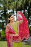 FANCY SLUB COTTON SEQUENCE EMBROIDERY WORK TOP BOTTOM WITH DUPATTA FESTIVE WEAR WHOLESALE PRICE ETHNIC GARMENT (7)