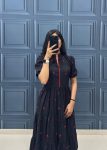 FANCY VISCOSE COTTON EMBROIDERY WORK AND 3 LAYER PATTERN STITCHED ONE PIECE CASAUL WEAR WHOLESALE PRICE ETHNIC GARMENT (3)