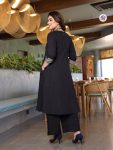 FANCY VISCOSE EMBROIDERY WORK KURTI PALAZZO SET CASAUL WEAR WHOLESALE PRICE ETHNIC GARMENT (5)