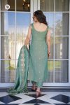 FANCY VISCOSE JARI CHANDERI EMBROIDERY WORK TOP BOTTOM WITH DUPATTA FESTIVE WEAR WHOLESALE PRICE ETHNIC GARMENT (5)