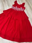 FANCY7 FAUX BLOOMING BEADS EMBROIDERED WORK GOWN FESTIVE WEAR WHOLESALE PRICE ETHNIC GARMENT (8)