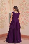 FANCY7 FAUX BLOOMING BEADS EMBROIDERED WORK GOWN FESTIVE WEAR WHOLESALE PRICE ETHNIC GARMENT (3)