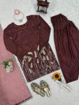 FANCYGEORGETTE THREAD WITH SEQUENCE WORK TOPPATIYALA WITH DUPATTA FESTIVE WEAR WHOLESALE PRICE ETHNIC GARMENT (6)